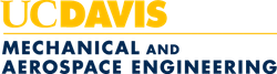 The UC Davis mechanical engineering department logo.